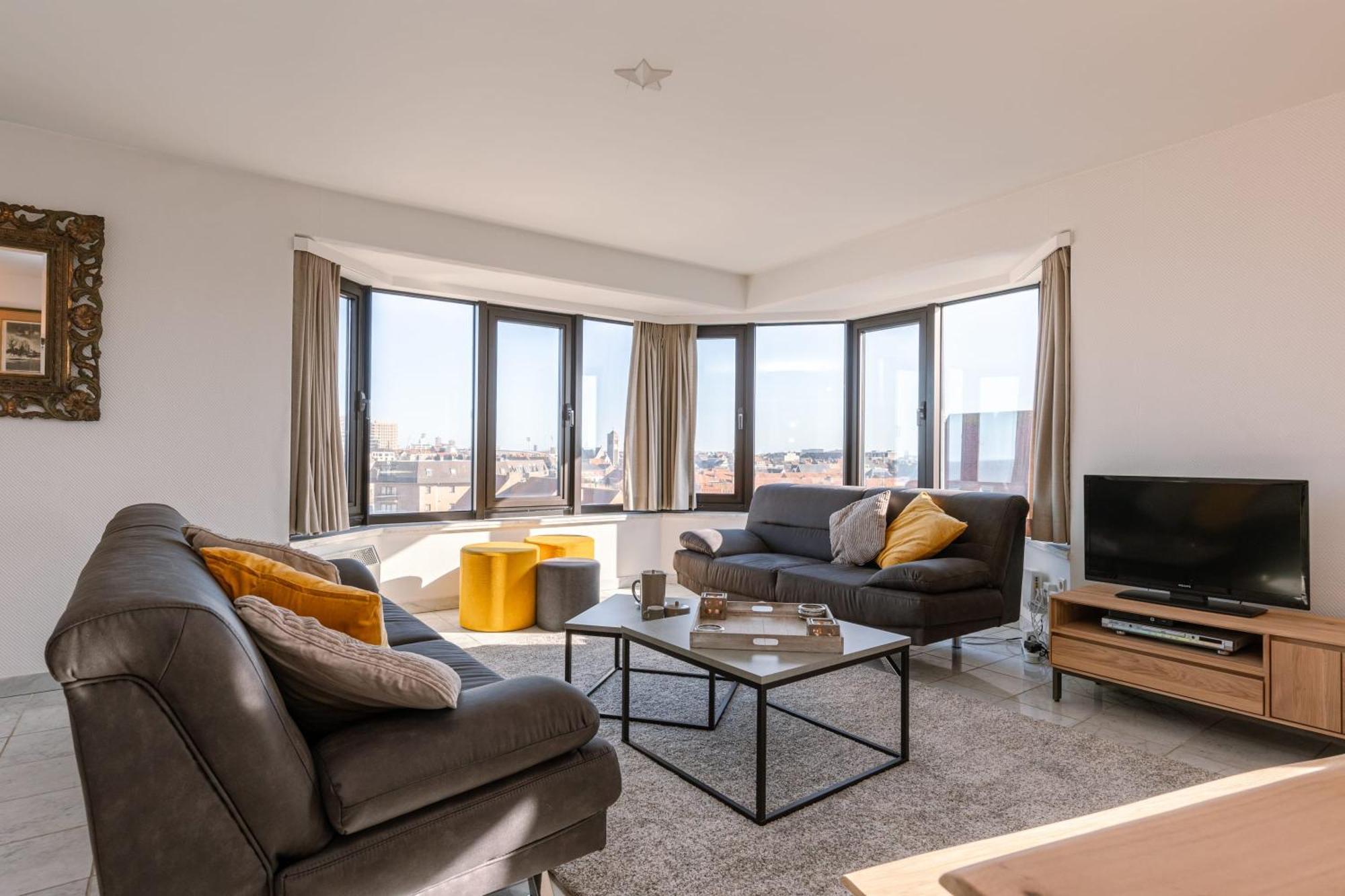 Huswell - Spacious & Modern Sea View Apartment With Garage Οστένδη Εξωτερικό φωτογραφία